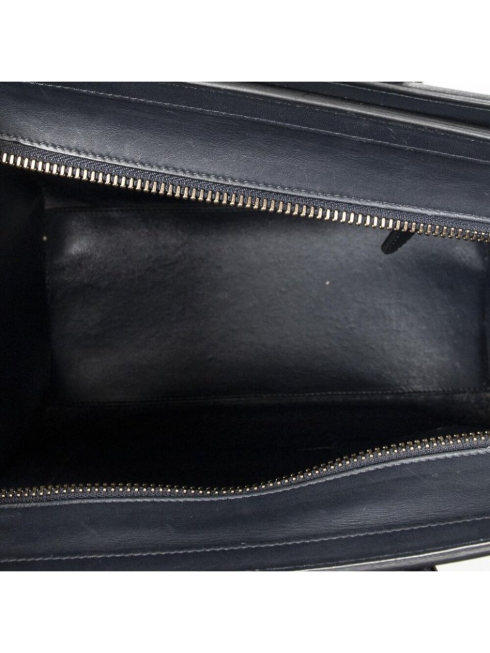 ★SOLD★ Celine Micro Luggage Black Red Blue Calfskin Leather - Picture 9 of 10